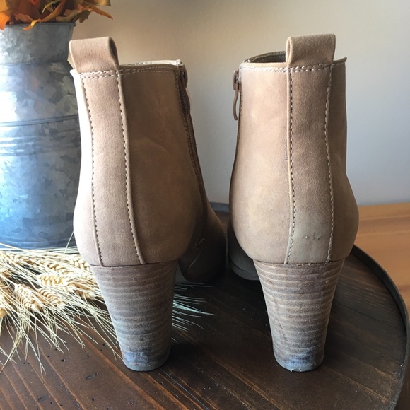 Suede Like Tan Bootie - Picture 5 of 5
